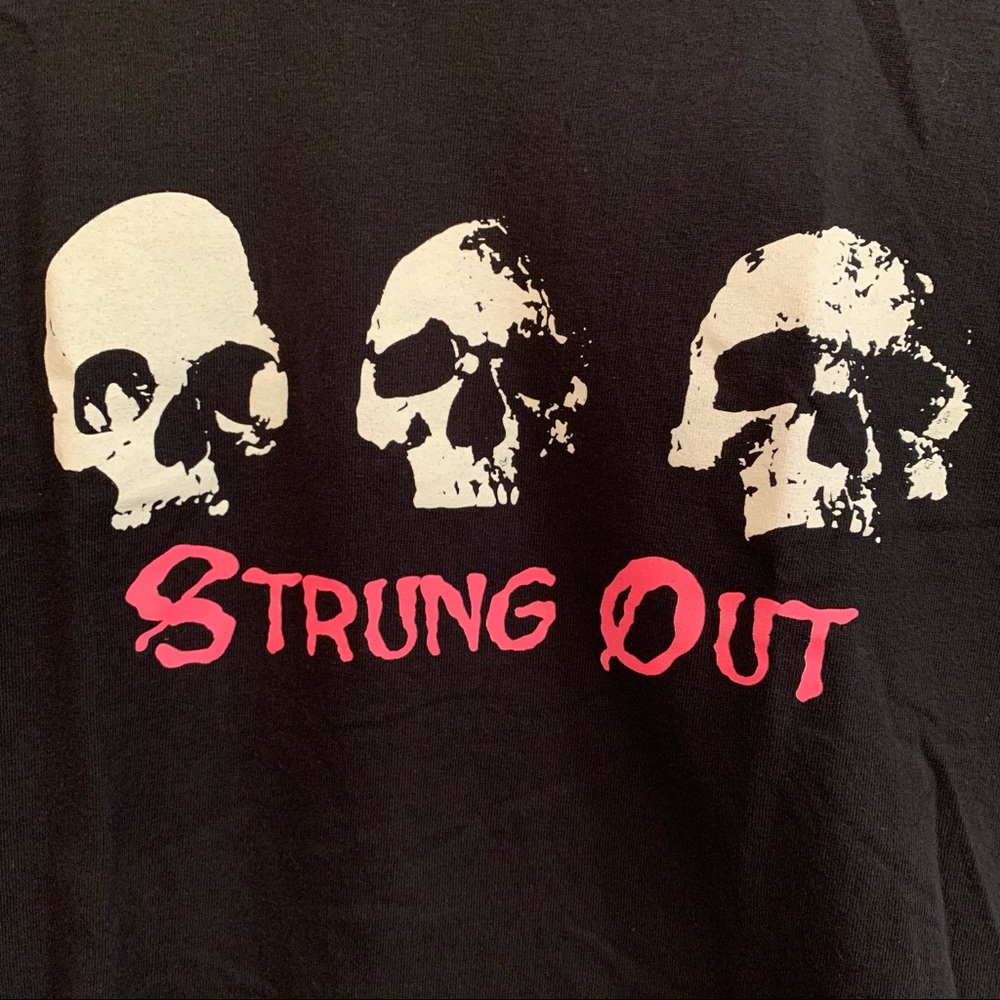 Strung Out punk band shirt